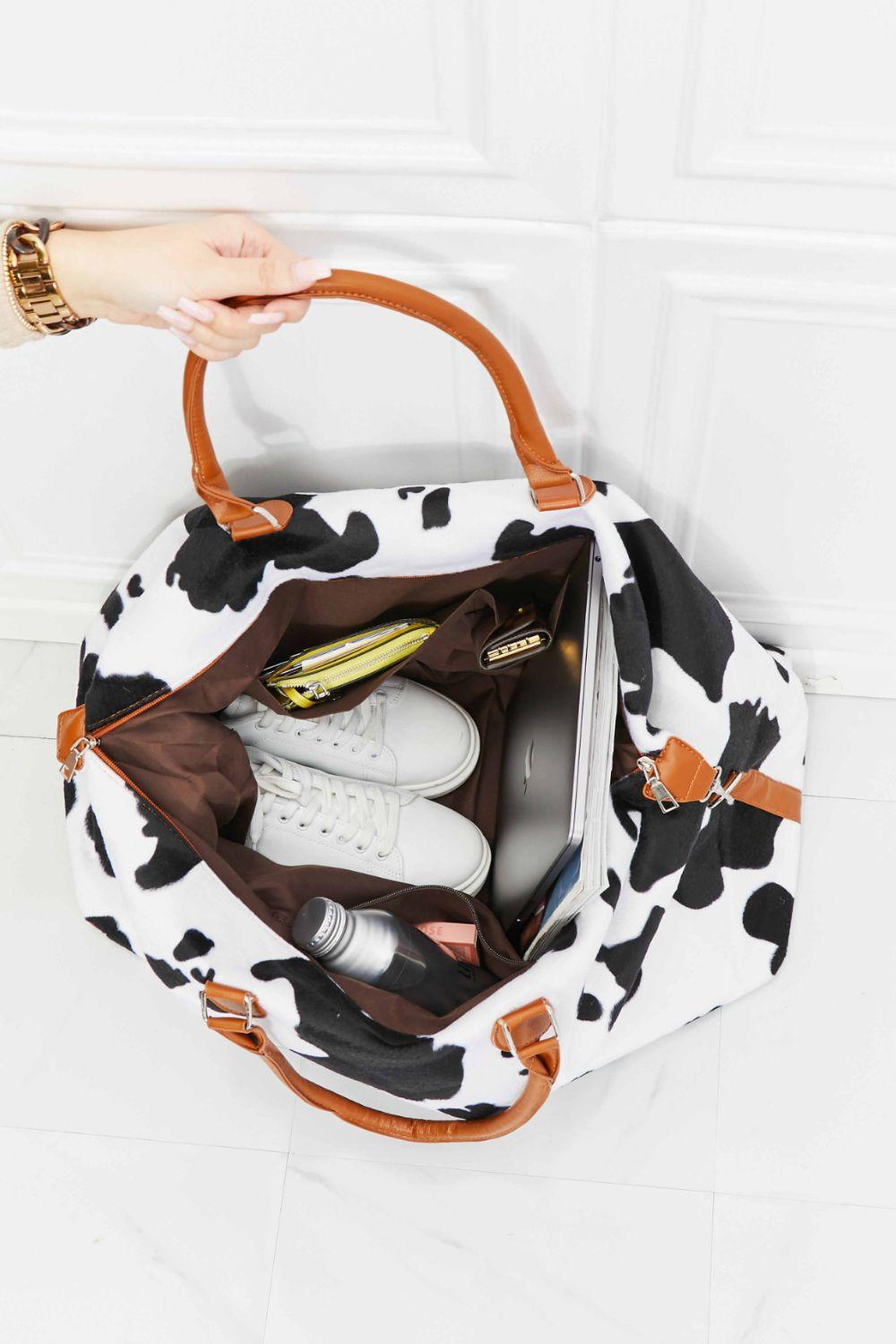 Animal Print Plush Weekender Bag Carauana Store
