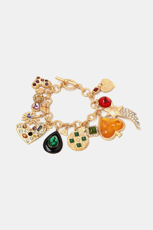 Multi Charm Resin Bracelet Carauana Store