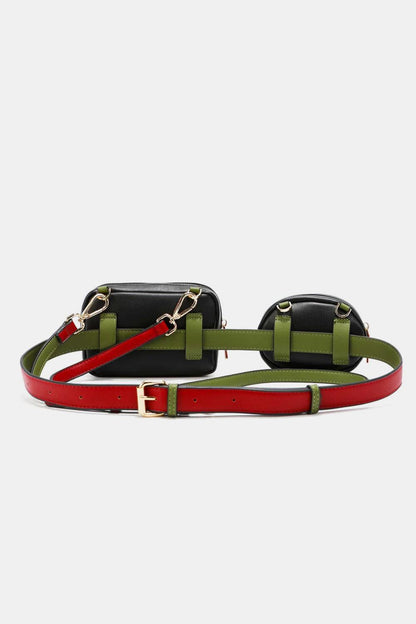 Nicole Lee USA Double Pouch Fanny Pack Carauana Store