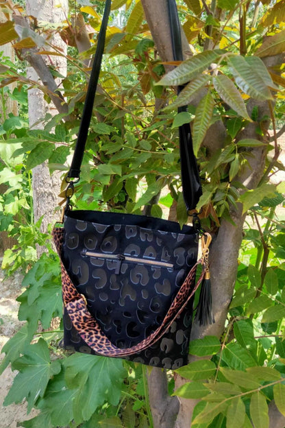 Adored PU Leather Shoulder Bag with Tassel Carauana Store