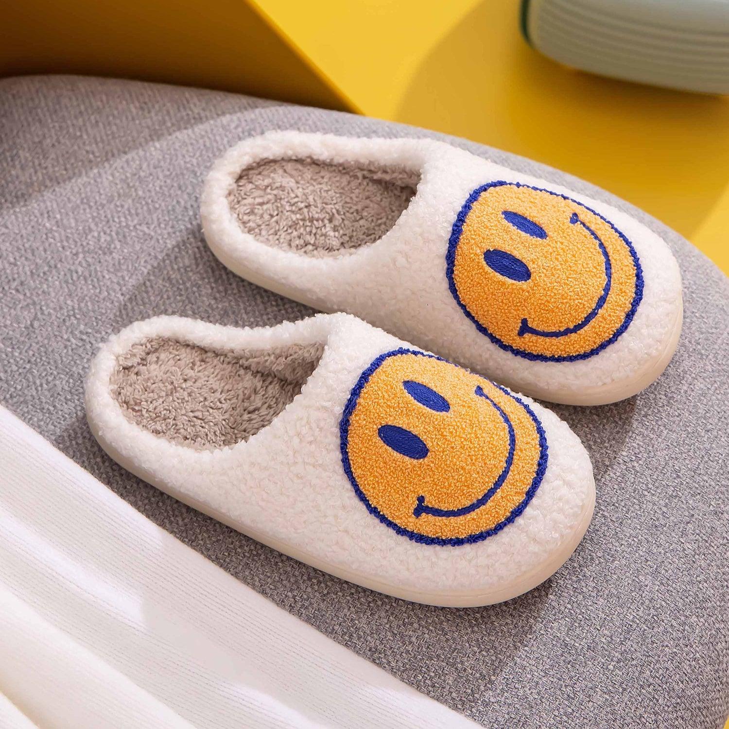 Melody Smiley Face Slippers Carauana Store