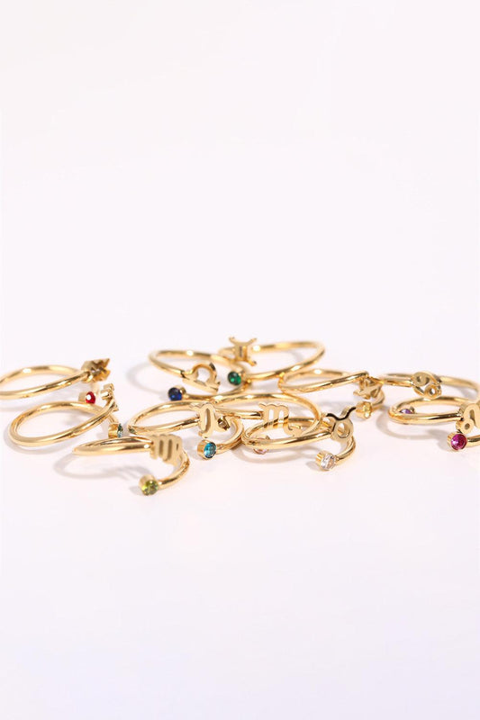 Constellation Stainless Steel Bypass Ring Carauana Store