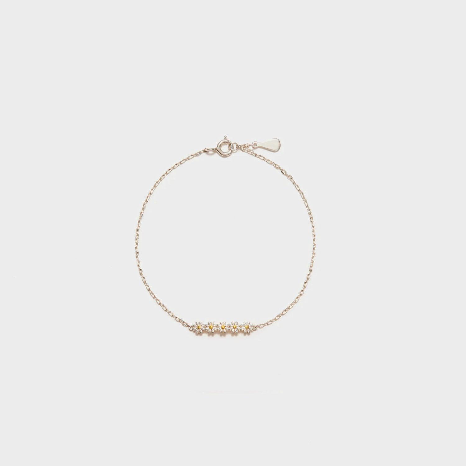 Daisy Shape Spring Ring Closure Bracelet Carauana Store