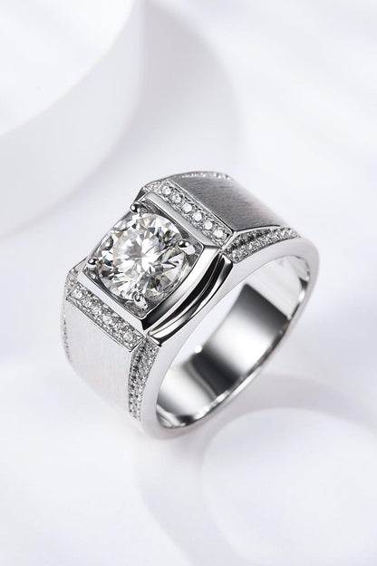 So Charmed 1 Carat Moissanite Ring Carauana Store