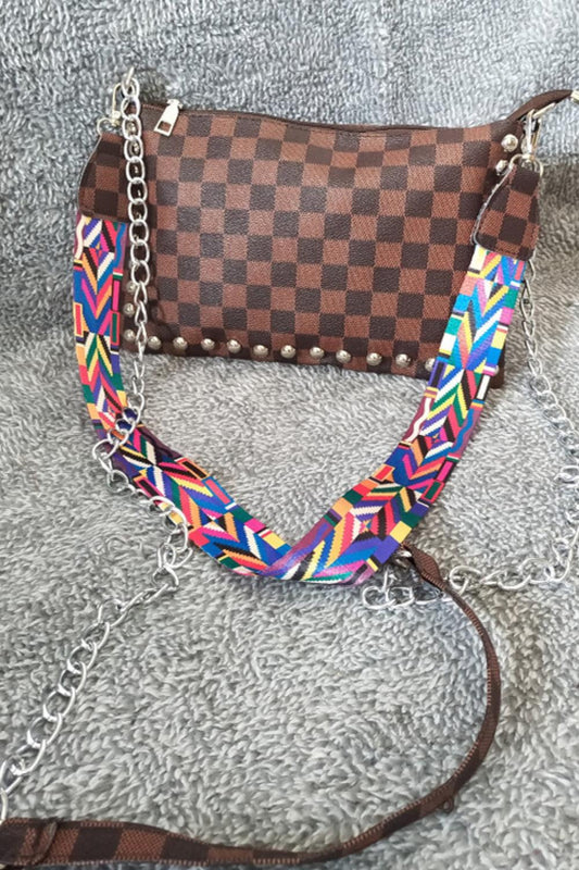 Adored PU Leather Studded Shoulder Bag Carauana Store