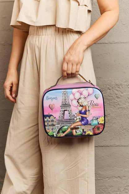 Nicole Lee USA Printed Handbag with Three Pouches Carauana Store