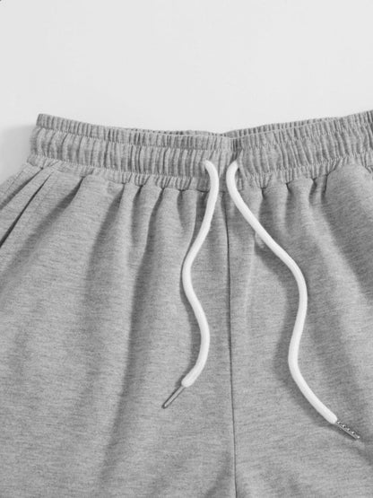 Drawstring Pocketed Elastic Waist Shorts Carauana Store