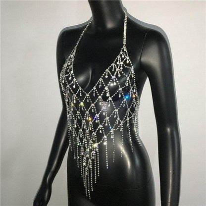 Sexy Clubwear Bling Rhinestone Party