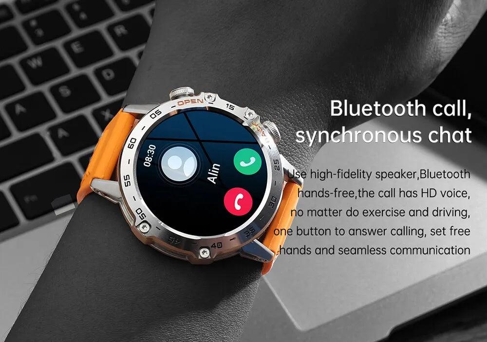 Xiaomi Bluetooth Call Smart Watch Men Outdoor Sports Smartwatch for Android IOS Phone