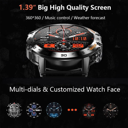 Xiaomi Bluetooth Call Smart Watch Men Outdoor Sports Smartwatch for Android IOS Phone