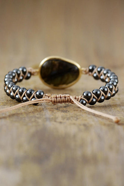 Natural Stone Beaded Bracelet Carauana Store