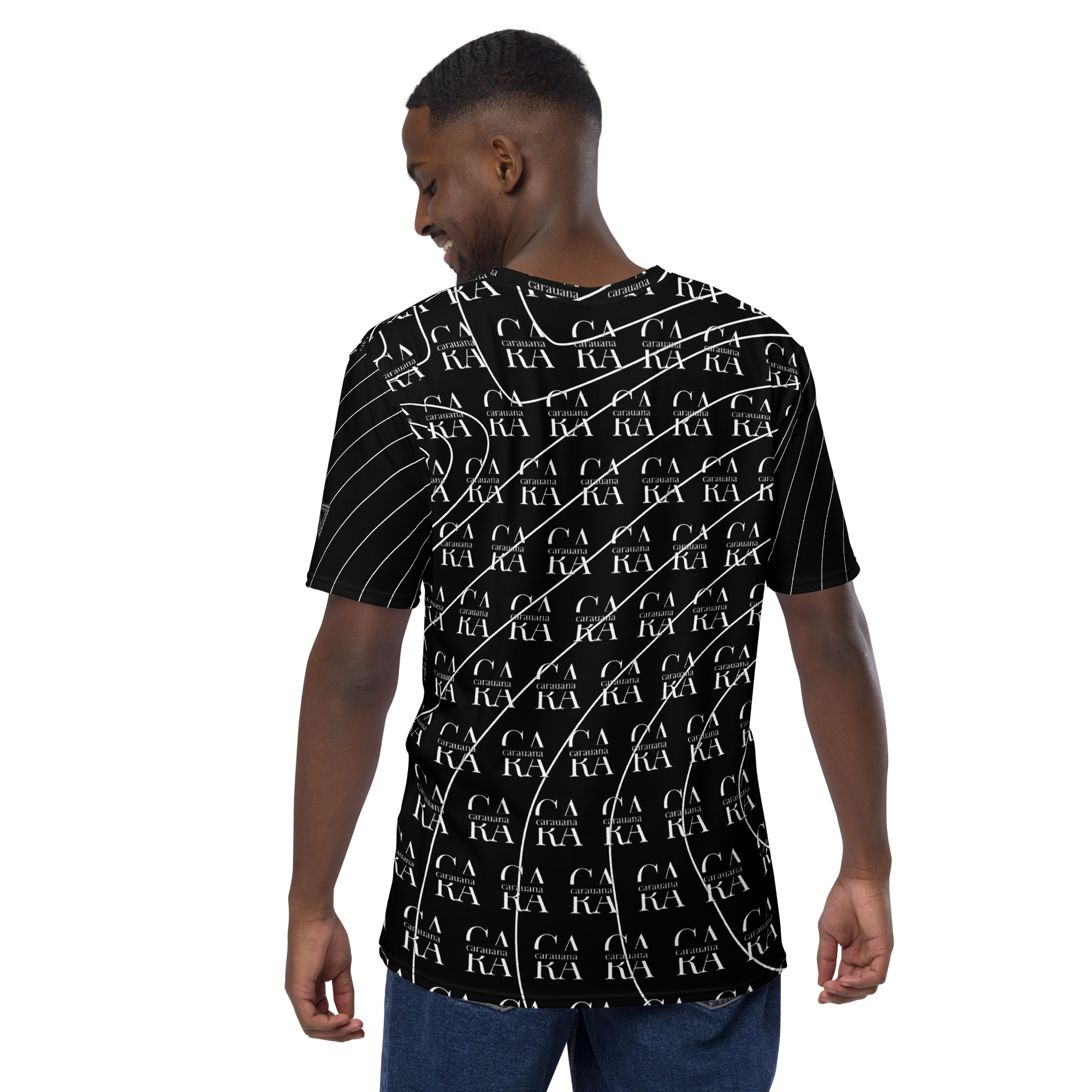 CaRaUaNa Men's t-shirt black LUX Carauana Store