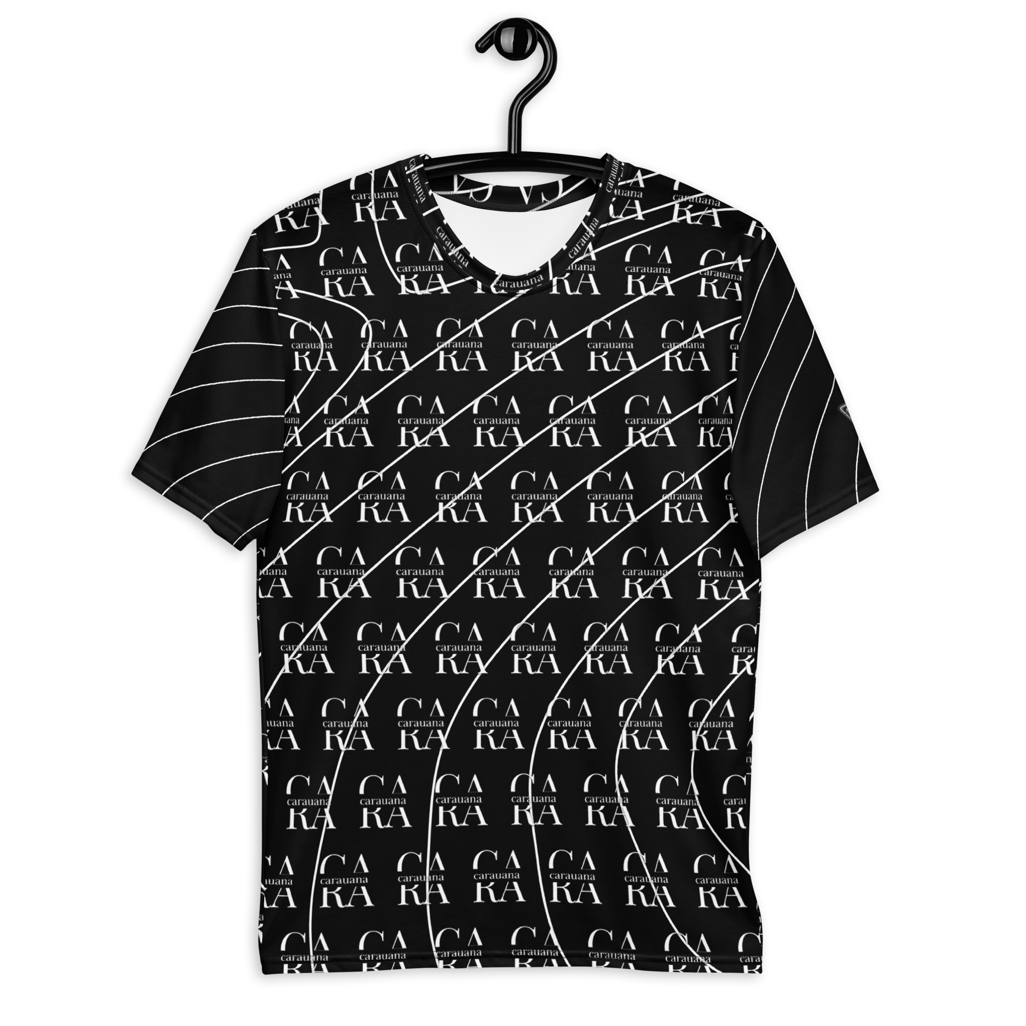 CaRaUaNa Men's t-shirt black LUX Carauana Store