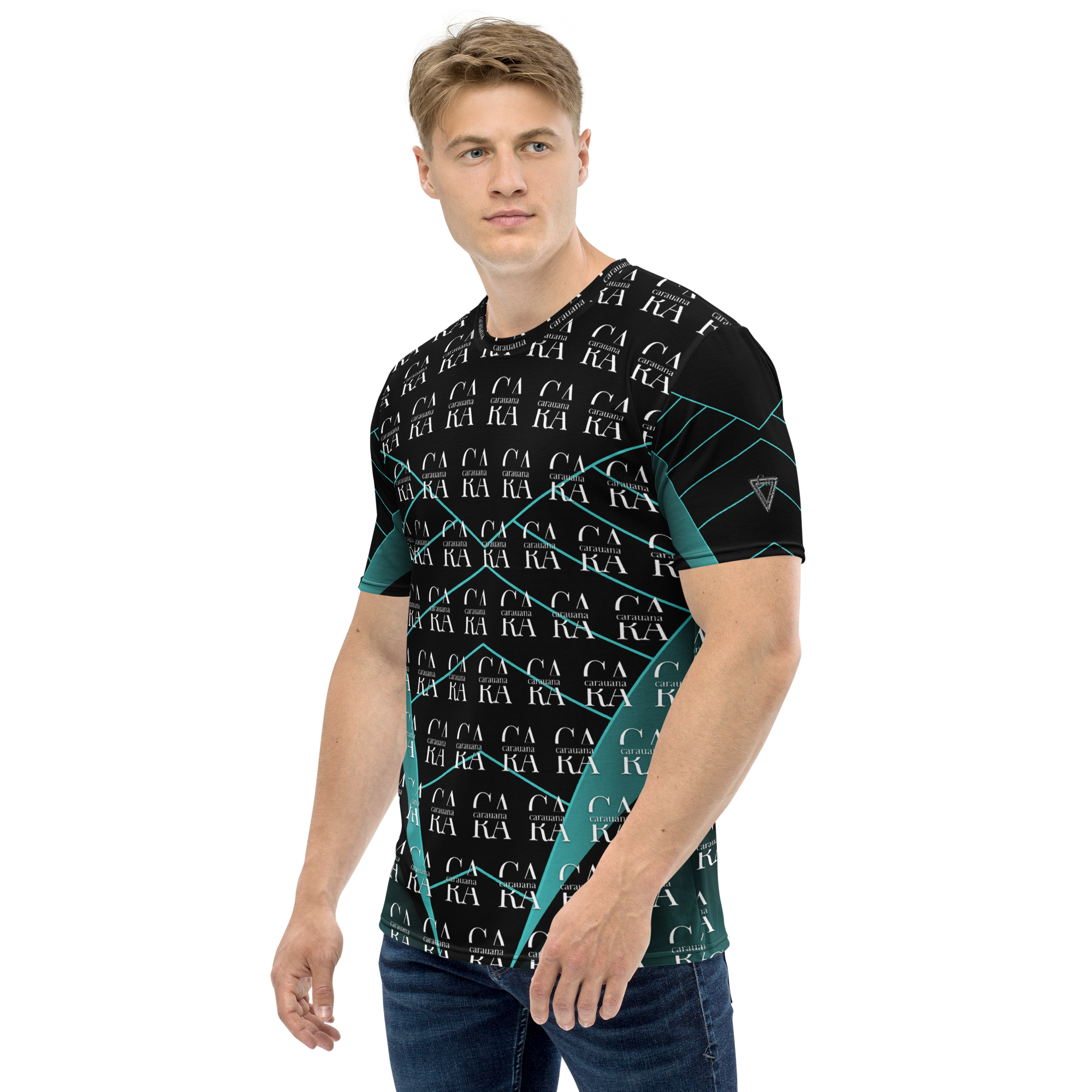 CaRaUaNa Men's t-shirt Green Famous Carauana Store