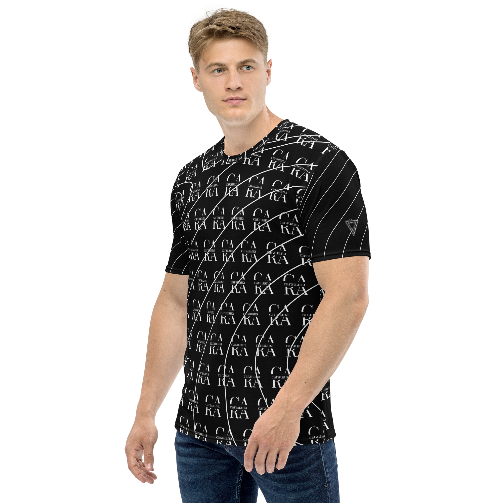 CaRaUaNa Men's t-shirt black LUX Carauana Store