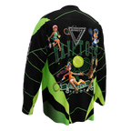 🥎 Premium® Sweatshirt CaRaUaNa – Tennis Black Green Carauana Store