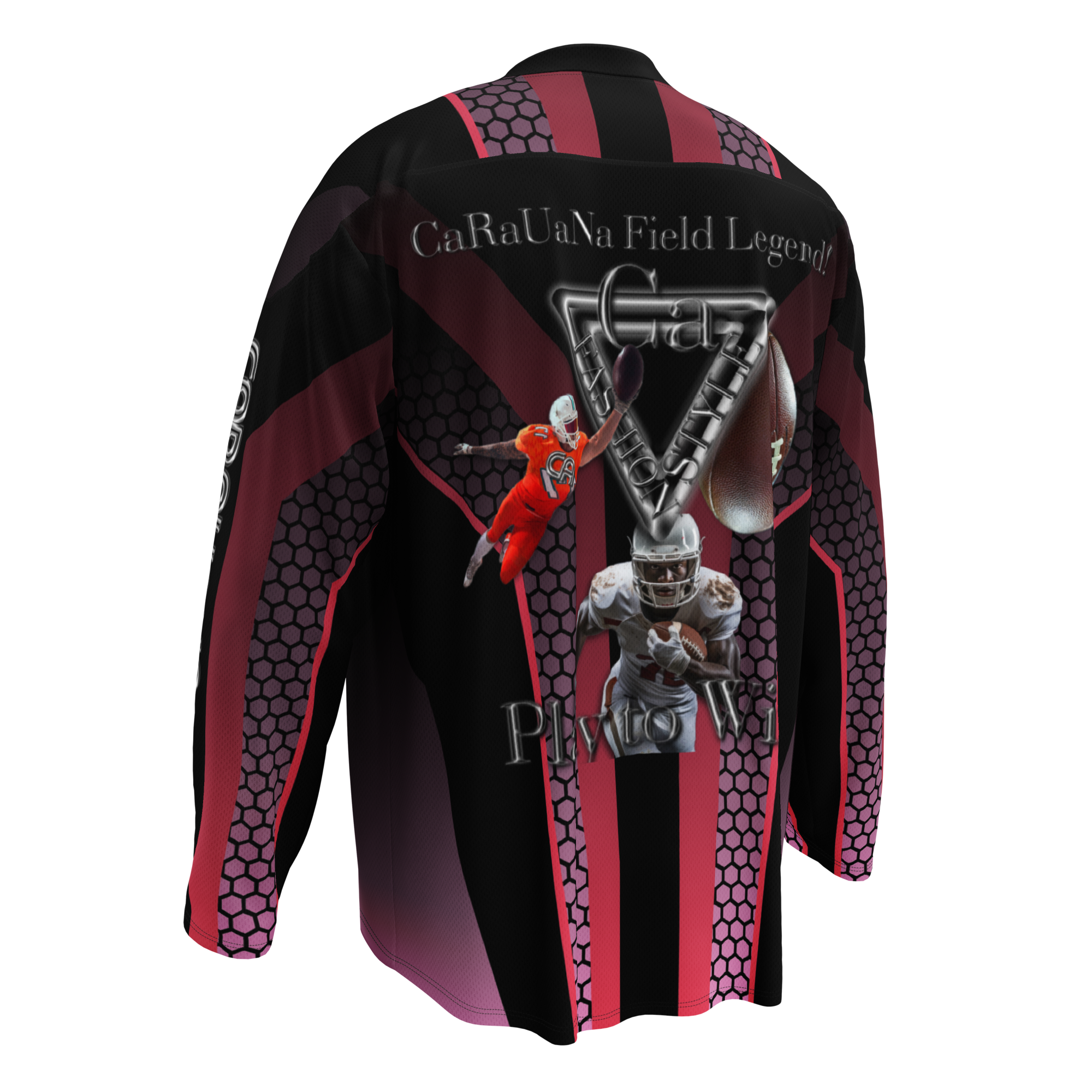 🏈 CaRaUaNa American Football Sweatshirt – Violet Carauana Store