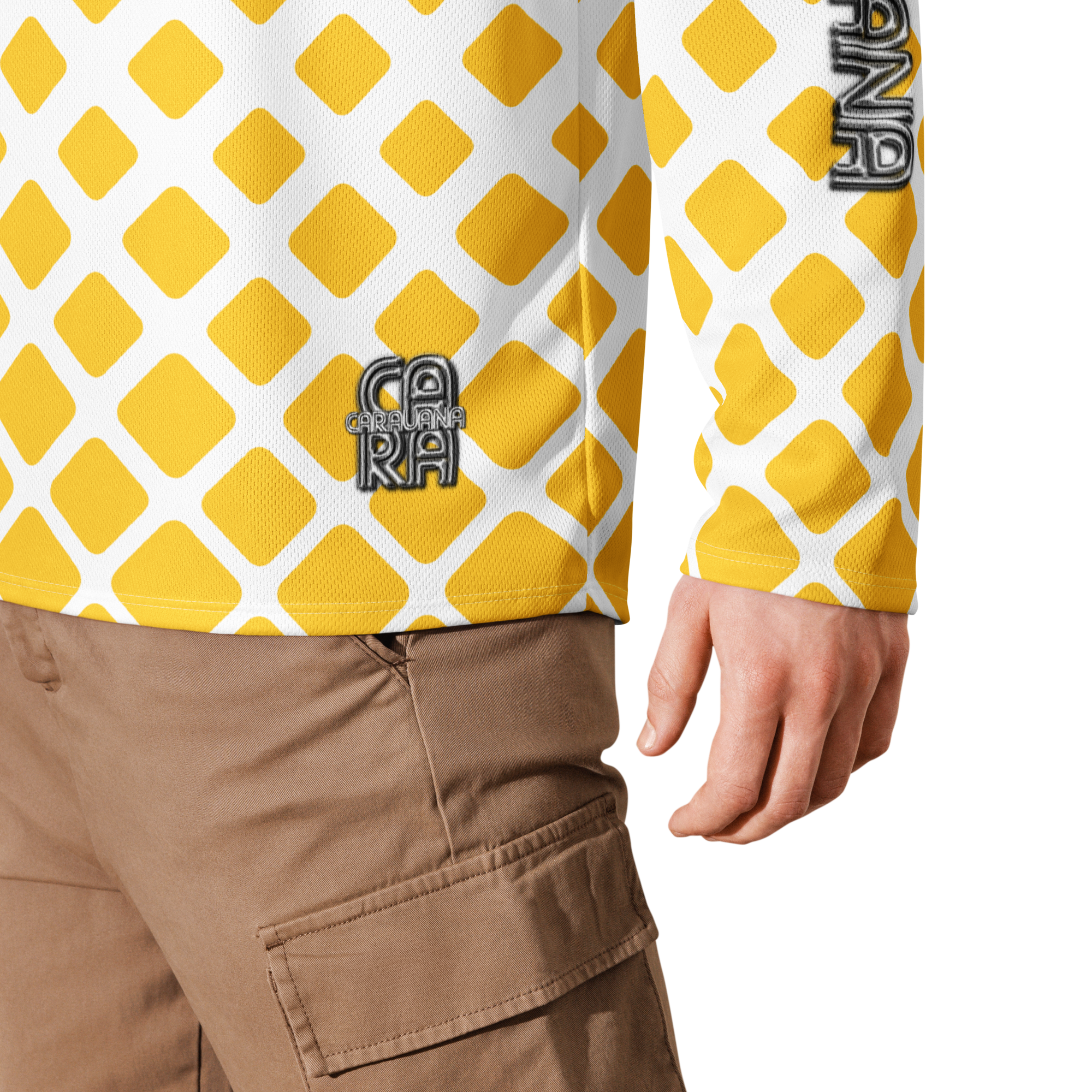 🏈 CaRaUaNa American Football Sweatshirt – Orange Edition Carauana Store