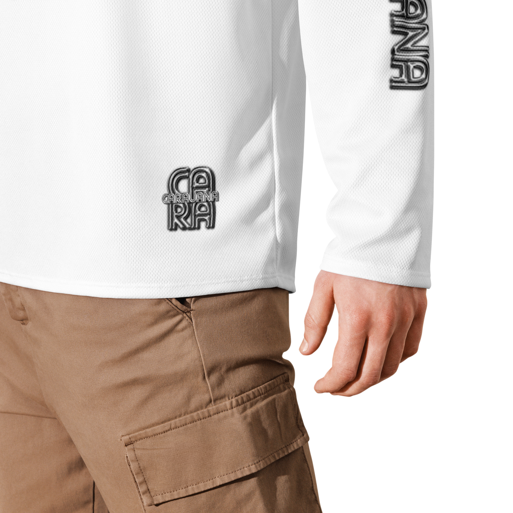 🏈 Sweatshirt CaRaUaNa american football white Carauana Store