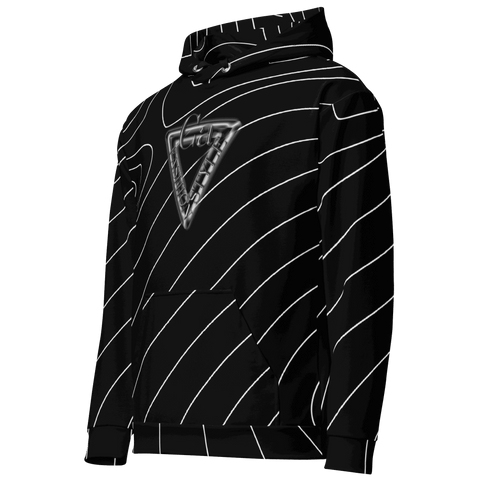 CaRaUaNa Unisex Hoodie Black Branded