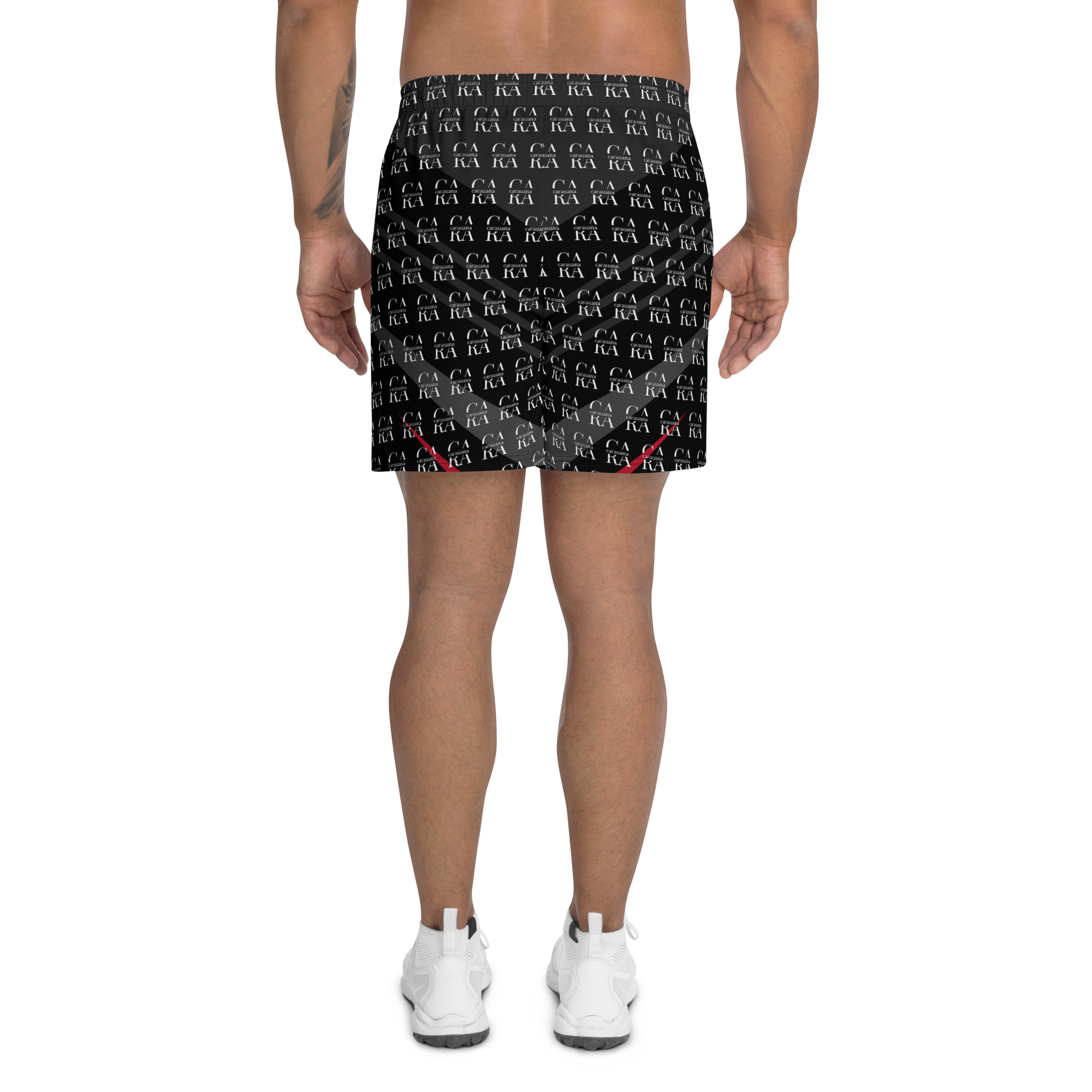 CaRaUaNa Athletic Shorts Unisex black Elegant Carauana Store