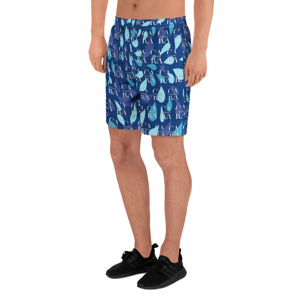 CaRaUaNa Athletic Shorts Unisex blue sky Carauana Store