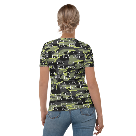 Women's T-shirt Green ARMY Carauana Store