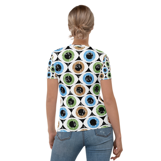 Women's T-shirt Pattern EYE Carauana Store