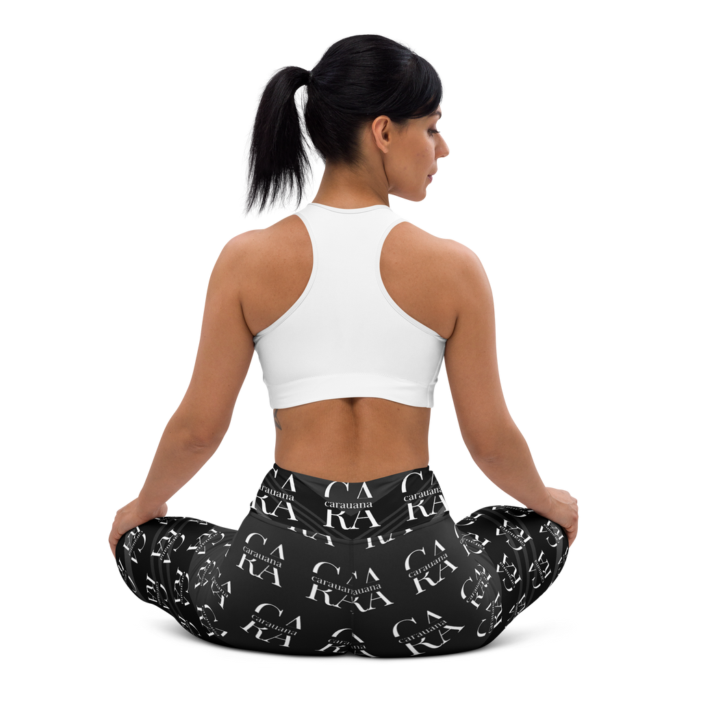 CaRaUaNa Leggings SPORT black Elegant Carauana Store