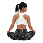 CaRaUaNa Leggings SPORT black Elegant Carauana Store