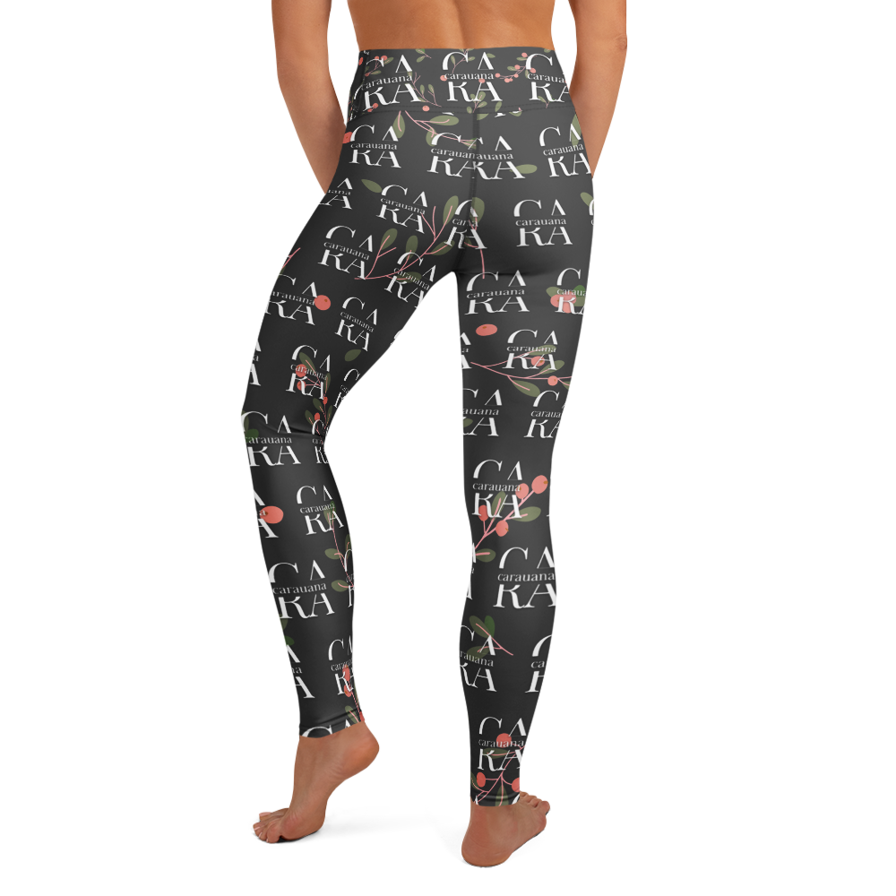 CaRaUaNa Leggings SPORT Black fruit Carauana Store