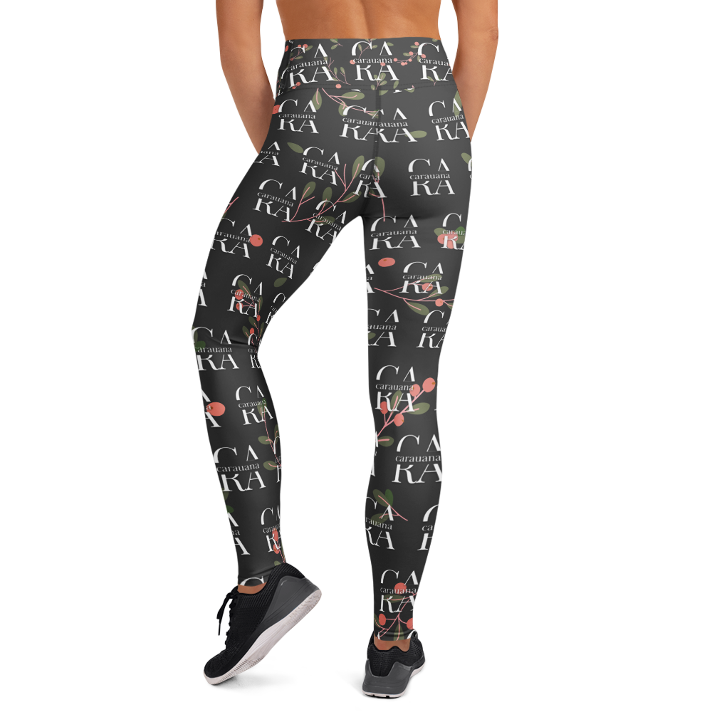 CaRaUaNa Leggings SPORT Black fruit Carauana Store
