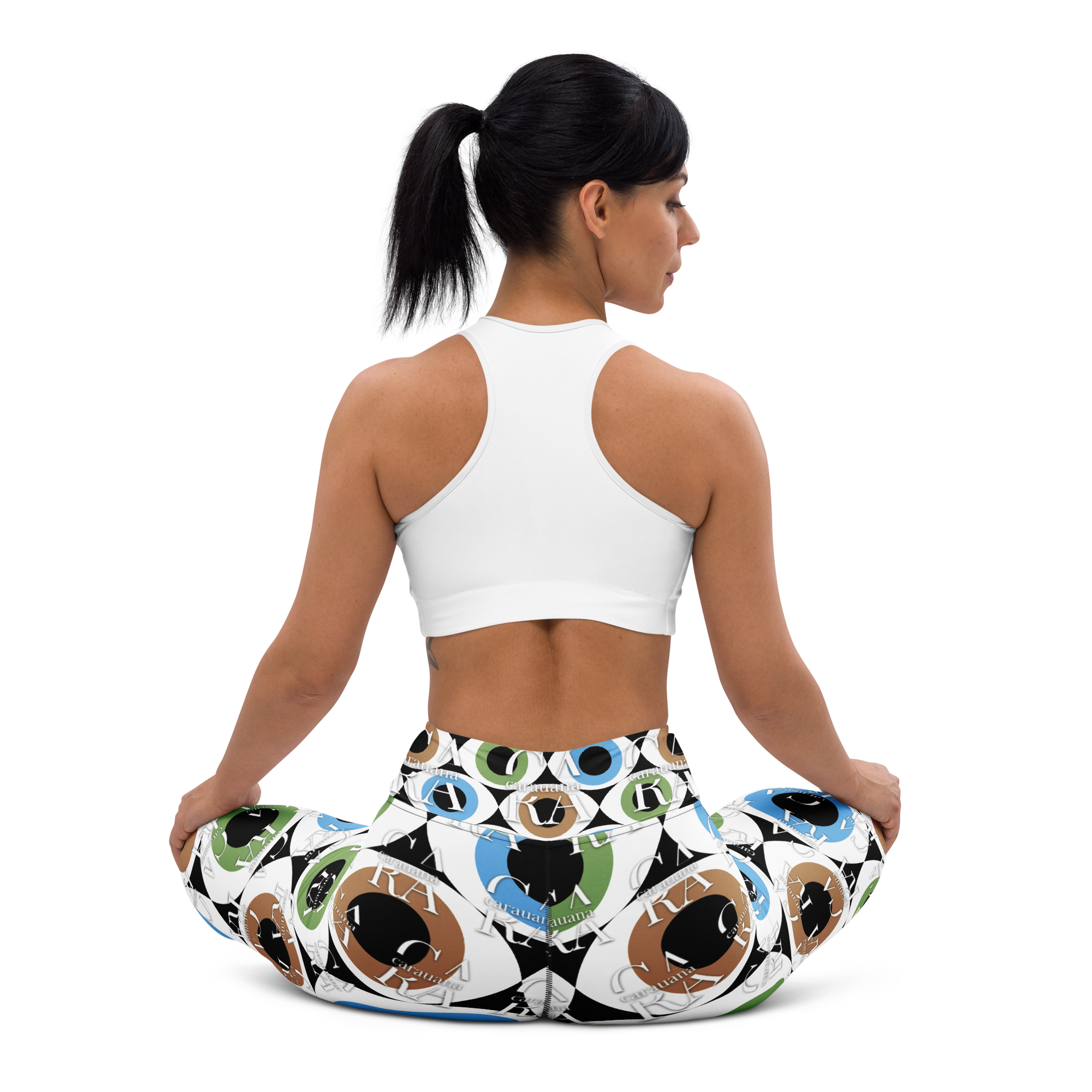CaRaUaNa Leggings SPORT Pattern Eye Carauana Store
