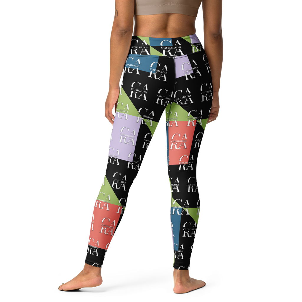 CaRaUaNa Leggings SPORT Green Black Carauana Store