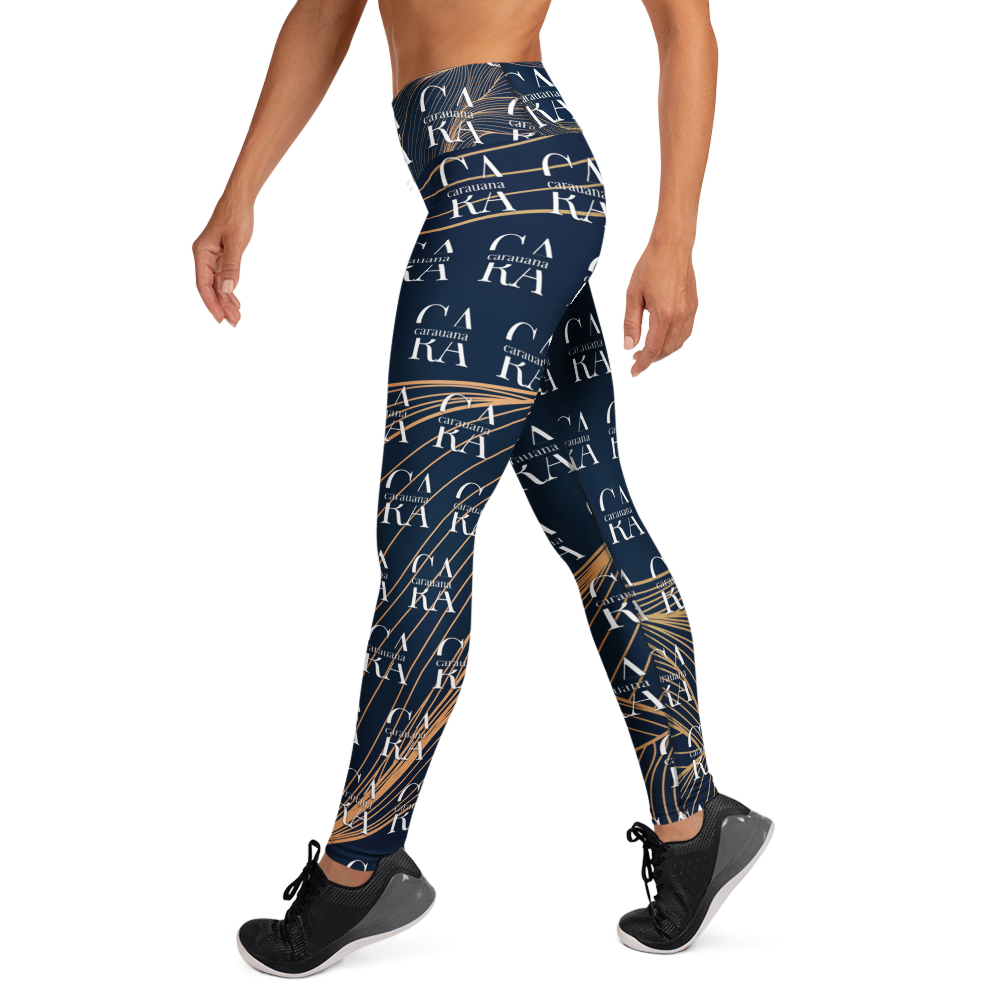 CaRaUaNa Leggings SPORT blue gold Carauana Store