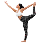 CaRaUaNa Leggings SPORT black Elegant Carauana Store