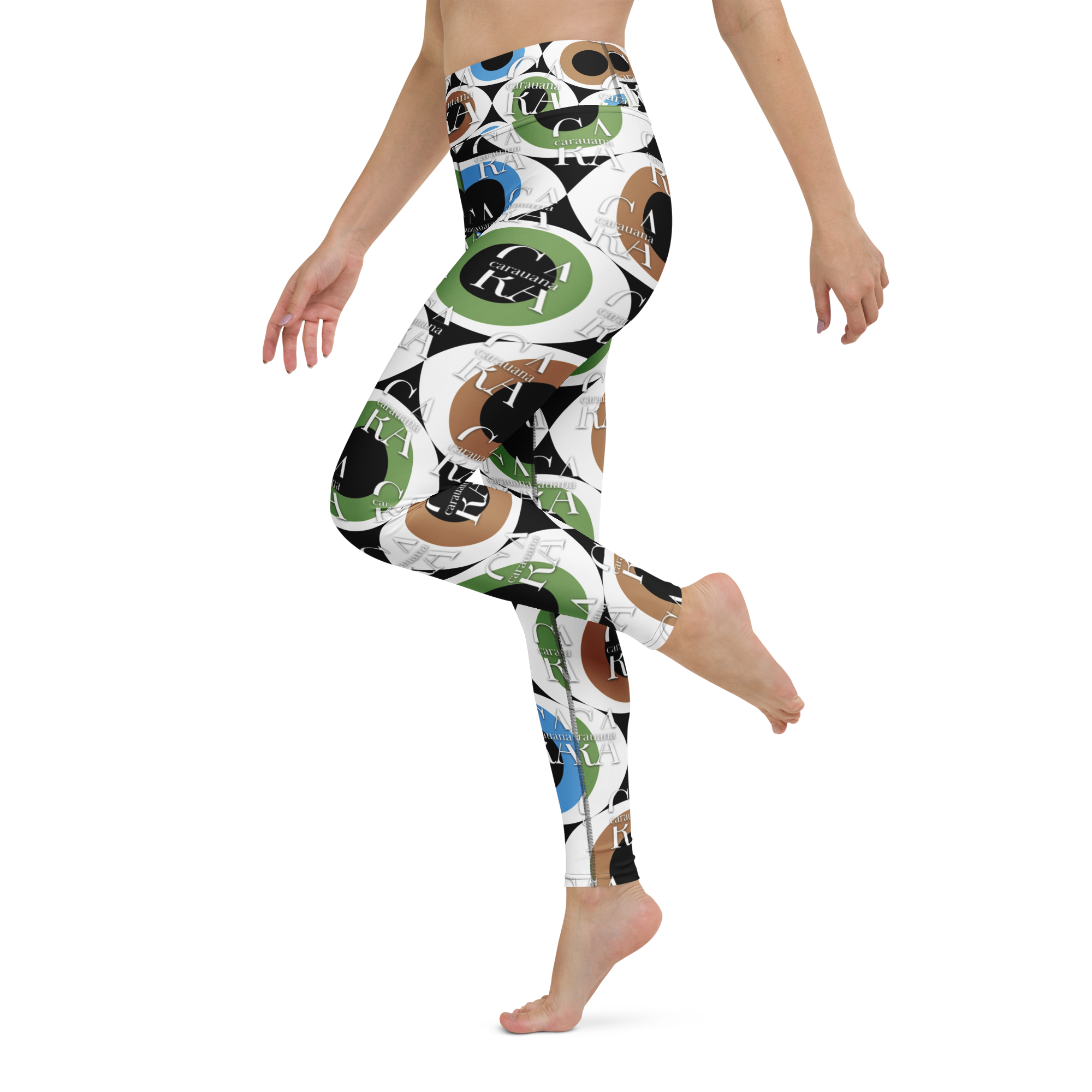 CaRaUaNa Leggings SPORT Pattern Eye Carauana Store