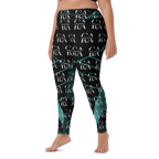 CaRaUaNa Leggings SPORT black Green Famous Carauana Store