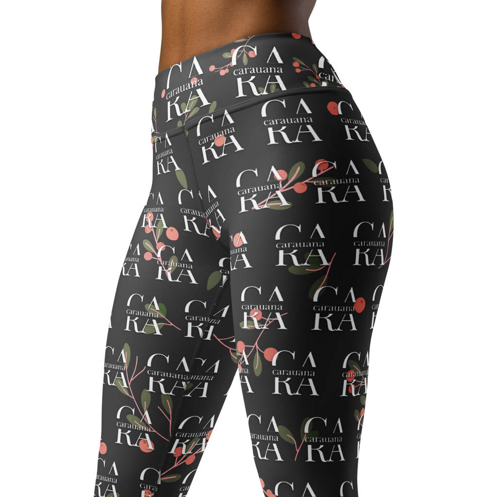 CaRaUaNa Leggings SPORT Black fruit Carauana Store