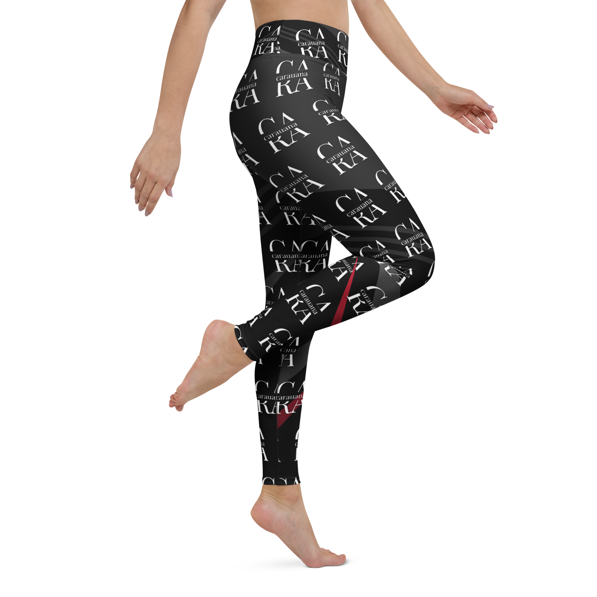 CaRaUaNa Leggings SPORT black Elegant Carauana Store