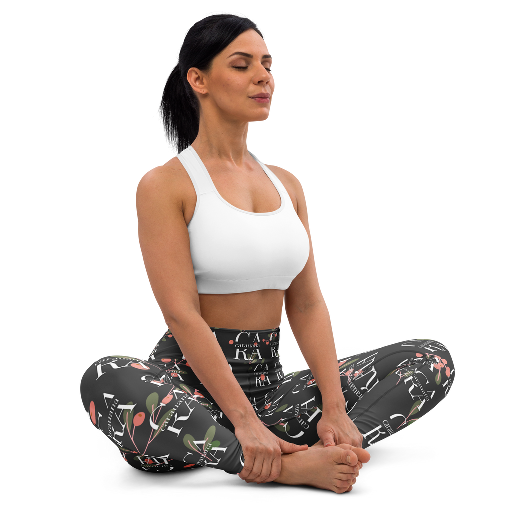 CaRaUaNa Leggings SPORT Black fruit Carauana Store