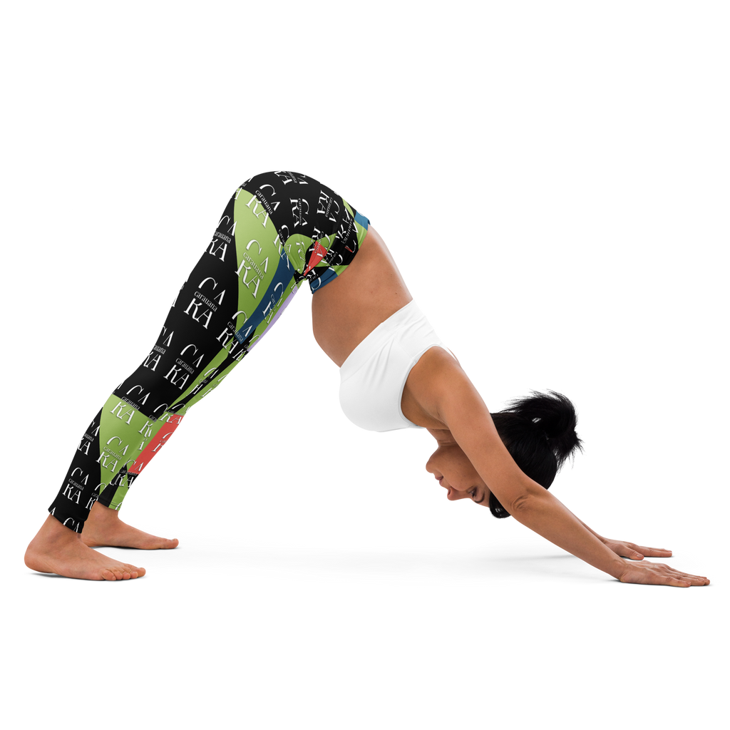 CaRaUaNa Leggings SPORT Green Black Carauana Store
