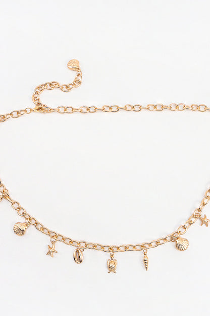 Ocean Element Charm Chain Belt Carauana Store