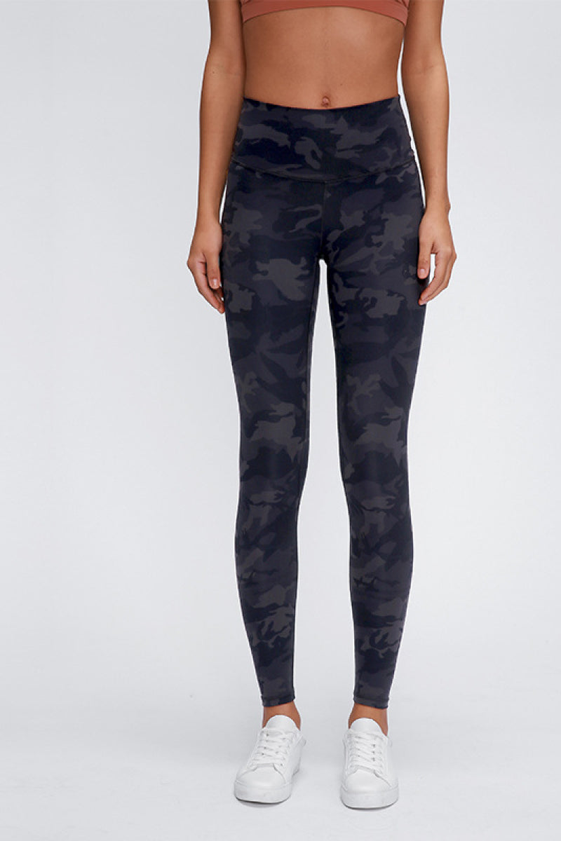 Millennia Wide Seamless Band Waist Sports Leggings Carauana Store
