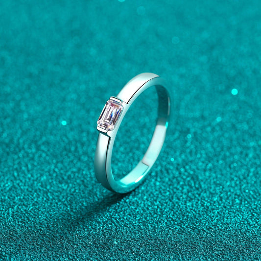 Moissanite 925 Sterling Silver Ring Carauana Store