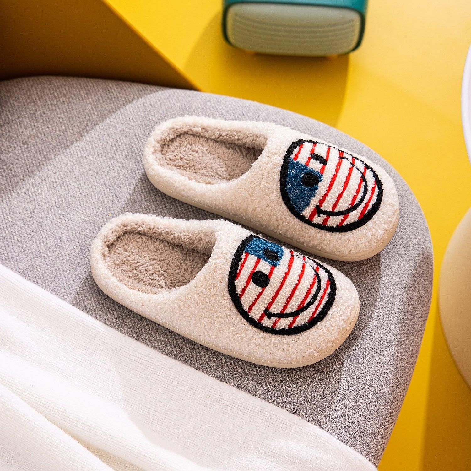 Melody Smiley Face Slippers Carauana Store