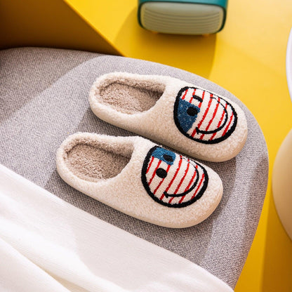 Melody Smiley Face Slippers Carauana Store