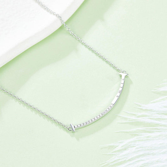 Moissanite 925 Sterling Silver Necklace Carauana Store