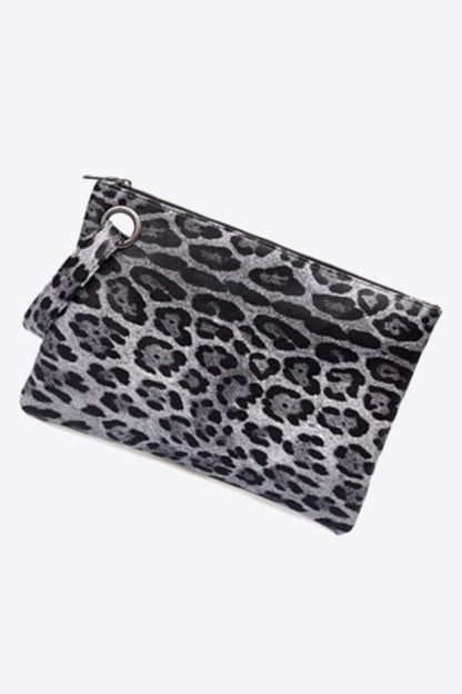 Leopard PU Leather Clutch Carauana Store
