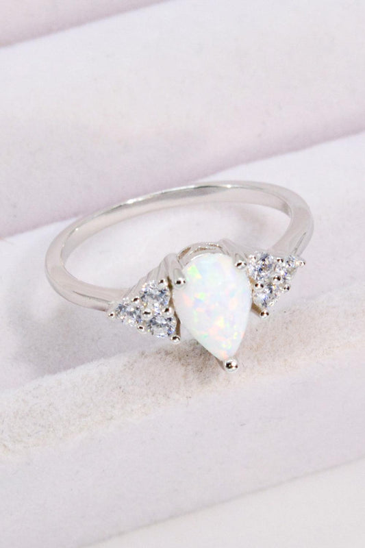 Limitless Love Opal and Zircon Ring Carauana Store